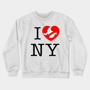 I GB NY (White) Crewneck Sweatshirt